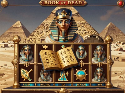 Book of Dead Slot von Play'n GO - Screenshot im CasinoLab Casino