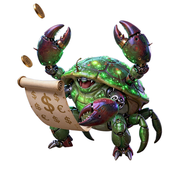 Bonus Crab - magischer Krab-Familiar mit Bonus-Schriftrolle im CasinoLab Casino