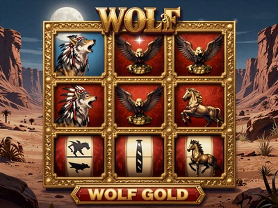 Wolf Gold Slot von Pragmatic Play - Screenshot im CasinoLab Casino