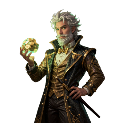 Live Cashback w&ouml;chentlich - alchemistische Illustration mit Professor und Bonus Crab im CasinoLab