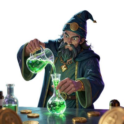 Weekend Reload - alchemistische Illustration mit Professor und Bonus Crab im CasinoLab